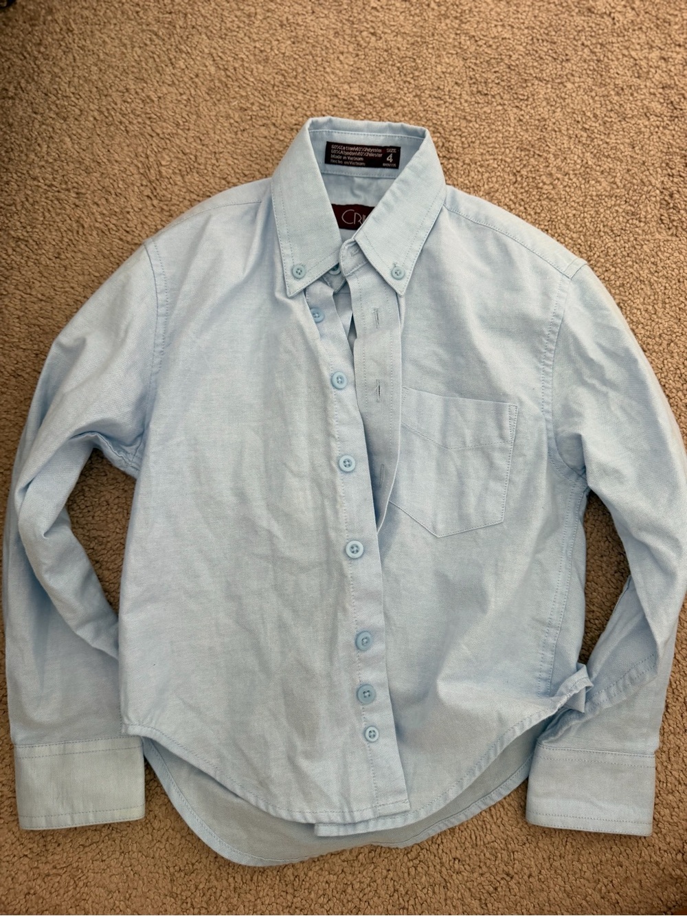 Light Blue Button-Down Shirt